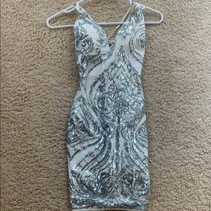 Party sequins mini dress